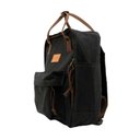 Ver imagem 2 de Mochila Urban Quadrada Preta Sabra