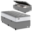 Ver imagem 2 de Cama Box Baú Solteiro Real Max Force Softgel 88x188x68cm