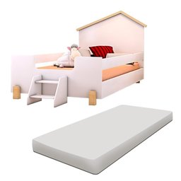 Cama com Colchão Montessoriana Escadinha Solteiro - 1