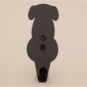 Ver imagem 2 de Kit 3 Ganchos Multiuso Cachorro Gato Elefante Preto Pendurar Casacos Chapéus Bolsas Luft Masutti