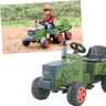 Trator Pedal Infantil Biemme Fendt com Caçamba Retro Verde - 4
