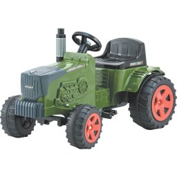 Trator Pedal Infantil Biemme Fendt com Caçamba Retro Verde - 2