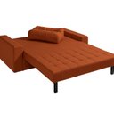 Ver imagem 2 de Sofá Cama Casal 182cm em Tecido Linho com Espuma D28 Soft Murilo