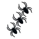 Ver imagem 1 de Aranha Hallowen Kit 3 Uni Tarantula Camurça Decoraçao Festa Enfeite Dia Das Bruxas Pegadinha Susto T