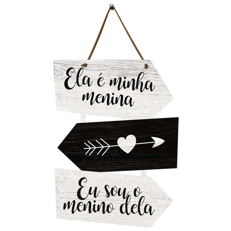 Placa Indicativa Para Decoração Quarto Casal Frases Madeiramadeira