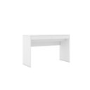 Ver imagem 4 de Escrivaninha Mesa para Computador 2 Gavetas 120cm Branca