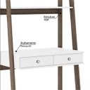 Ver imagem 4 de Estante Escrivaninha 2 Gavetas Rt3120 