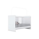 Ver imagem 6 de Quarto de Bebê Completo Labirinto 2 Peças (1 Berço + 1 Cômoda) Qi98 Branco - Henn