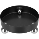 Ver imagem 1 de Bandeja Decorativa de Metal Preto 6x15x15cm Servir Mesa Organizar Café Aparador