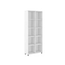 Ver imagem 1 de Estante 10 Nichos Caracol ESM225 186CMX74CM Branco