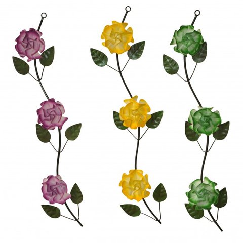 Flores parede Ferro 3 un