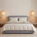 Ver imagem 2 de Cama com Cabeceira Estofada Queen Orla CabeCasa MadeiraOriginals