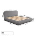 Ver imagem 4 de Cama com Cabeceira Estofada Queen Orla CabeCasa MadeiraOriginals
