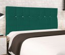 Ver imagem 3 de Cabeceira Estofada Box Casal Encosto para Cama Audi X1 144x126 Azul Tiffany