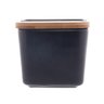 Saleiro Cerâmica C/tampa Bambu Azul 11,5cm X 12,5cm - Wolff - 4