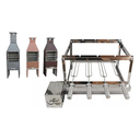 Ver imagem 1 de Churrasqueira Inox Giratória Gira Grill 4 Espetos