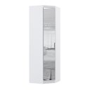 Ver imagem 1 de Guarda Roupa Modulado Alpes 1 Porta Canto Diagonal C/ Espelho - Módulo Luciane