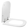 Assento Sanitário Poliéster para Louça Unic (deca) Aço (reb. Oculto) Branco - 2
