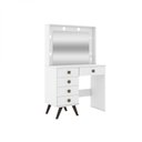 Ver imagem 2 de Penteadeira 5 Gavetas com Iluminação Tomada Embutida 