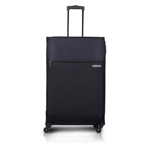 Mala de Viagem Grande Poliester American Tourister By Samsonite Frankfurt Cadeado Integrado Preto