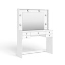 Ver imagem 2 de Penteadeira 5 Gavetas 117cm Branco