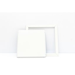 Alçapão com Tampa para Teto 30 X 30 na Cor Branco - 3