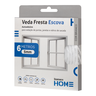 Veda Fresta Escova Protetor De Porta Janela Adesivo 5mm Branco Stamaco Home Fita Vedação 6 Metros - 6