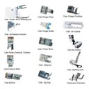 Ver imagem 4 de Kit de Calcador Sapata com 15 Peças Máquina de Costura Doméstica - 66001