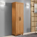 Ver imagem 2 de Multiuso Sapateira New Roma 2 Portas 6 Prateleiras - Benetil