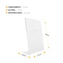 Ver imagem 3 de Display Porta Folha A4 Acrílico