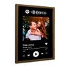 Quadro Personalizado com Foto e Música Spotify em Moldura Caixa Tacolado Papel de Parede 60 X 90cm M - 5