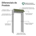 Ver imagem 3 de Porta-Geladeira 103 cm 1 Porta Basculante Branco/Verde Vik Madesa Branco/Verde