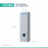 Fechadura Digital de Sobrepor Wi-fi Tecno Esf-ds4100v Prata Elsys - 7