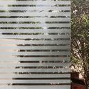 Ver imagem 1 de Pelicula Adesivo Eletrostatica Vidro Jateado Faixas