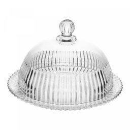 Queijeira Cristal Tampa Imperatriz 20x20x13,5cm 20855 Wolff - 2