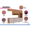 Ver imagem 6 de Cozinha Completa 5 Peças Divina CZ618 Cinamomo/Titanium MGM