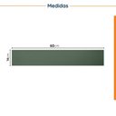 Ver imagem 2 de Rodapés para Balcão de Cozinha Planejada 60cm Ipanema CabeCasa MadeiraOriginals Verde Folha