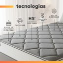Ver imagem 7 de Cama Box Casal Real Max Force Softgel 138x188x65cm - Suporta até 200 kg por Pessoa