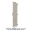 Ver imagem 5 de Módulo 70x180 4 Portas 1 Kit Prateleira Frame CabeCasa MadeiraOriginals