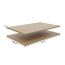 Ver imagem 7 de Módulo 70x180 4 Portas 1 Kit Prateleira Frame CabeCasa MadeiraOriginals