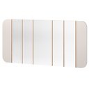 Ver imagem 5 de Kit Aparador Buffet com Cristaleira e Espelho Verbena N01 Off White Ypê - Lyam Decor