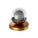 Ver imagem 5 de Abajur Luminária de Mesa Dama Interruptor e Globo e Lâmpada Branco Frio Decoração Casa Sala Quarto
