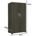 Ver imagem 4 de Sapateira Multiuso 2 Portas Nara Mel