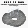 Almofada Ortopedica Ergonomica Cadeira Carro Banco Assento Confortavel Coccix Lombar Coluna Melhora  - 3