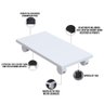 Kit Suporte Para Cpu Nobreak Guide Cyber e Suporte De Monitor Stand Lap L03 Branco - Lyam Decor Guid - 11