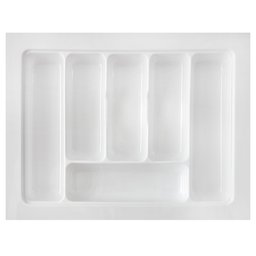 Organizador Divisor de Talheres para Gaveta M04 Bandeja 57,2x44 Cm Separador Branco - Inoviza - 1