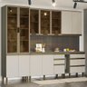 Cozinha Completa 7 Peças Connect Duna/cristal com Cristaleira - Móveis Henn - 2