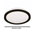 Ver imagem 2 de Plafon Chass Sl Iluminação 30w Ip20 2400 Lumens Bivolt Preto