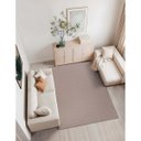 Ver imagem 1 de Tapete Sisal Sala Quarto Antiderrapante 3,00x4,00m Riviere:Loire Bege/3,00x4,00m