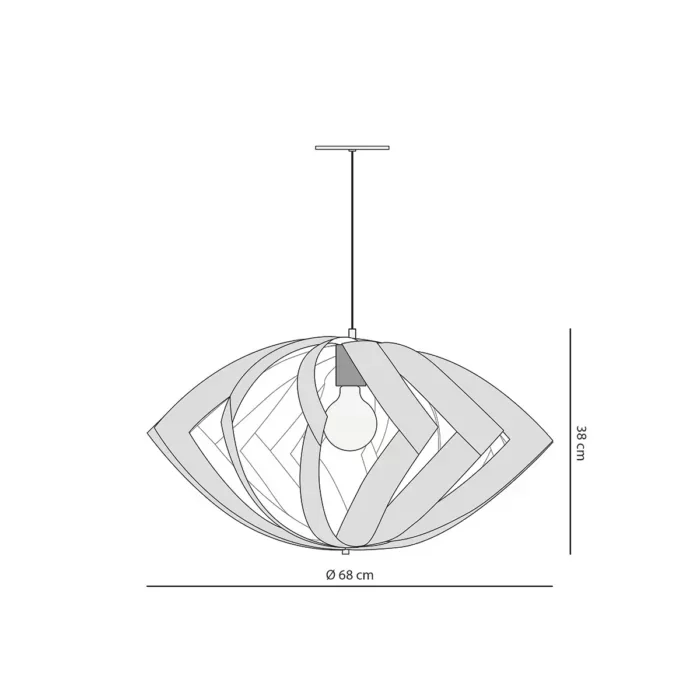Ver imagem 2 de Luminária Pendente Madeira Versátil